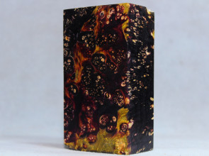 Stabilized Maple Burl Wood Mod Block